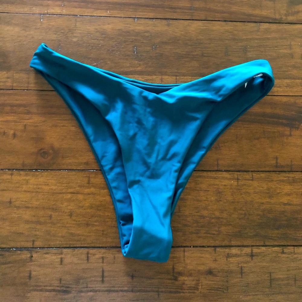 NWOT! Teal VERY Cheeky Bikini
